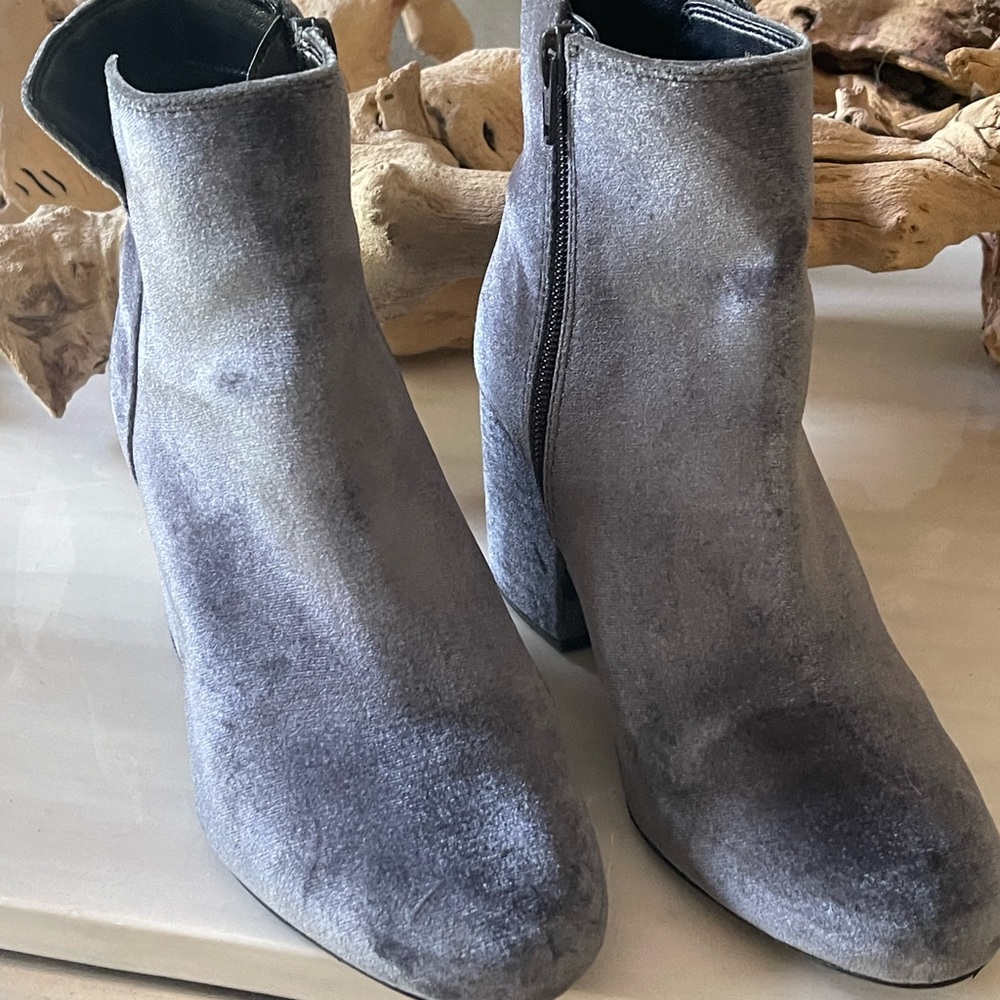 Aldo suede like boots … more of a velvet finish …Ideal for fall weather